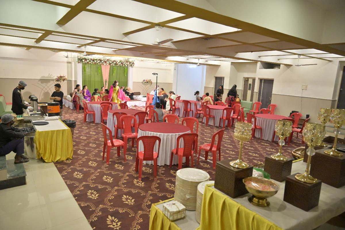 350-person function hall at Hotel Swaraj Shirdi - events and group pilgrimages